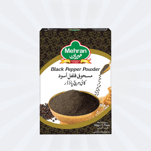 BLACK PEPPER POWDER (MEHRAN/AHMED)
