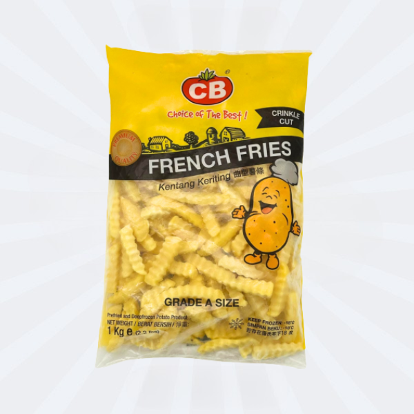 French Fries Crinkles 1KG