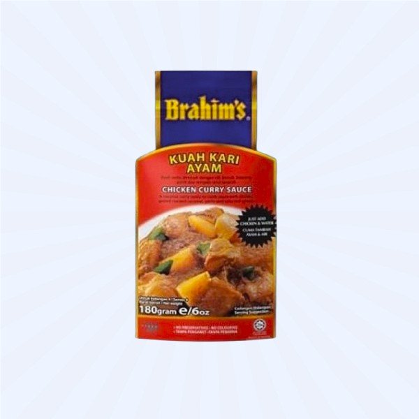 Kuah Kari Ayam / Chicken Curry Sauce - 180gm