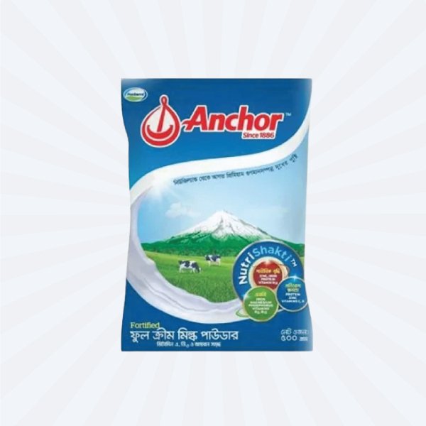 Milk Powder (Anchor/Fresh/Diploma) Full Cream 500gm