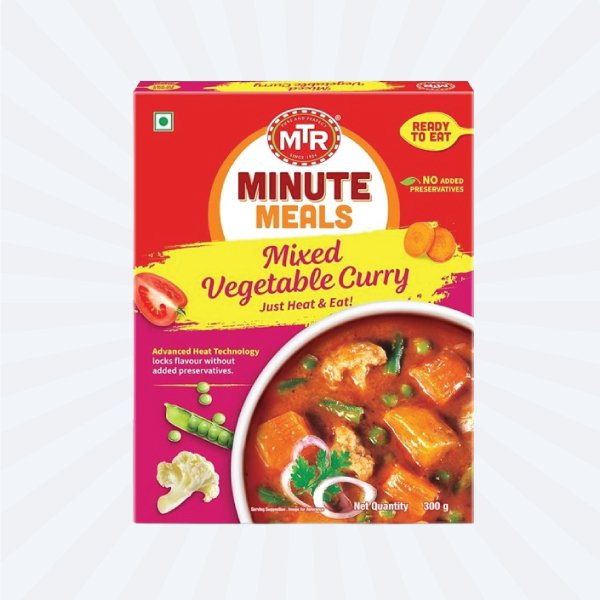 MIXED VEGETABLE CURRY (MTR)