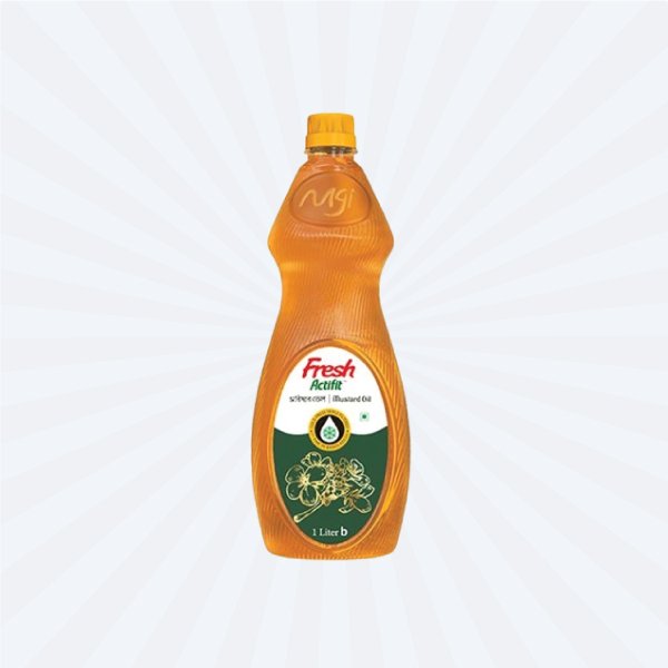 Mustard Oil 1Litre ( Fresh / Pran / Ambika) BIG