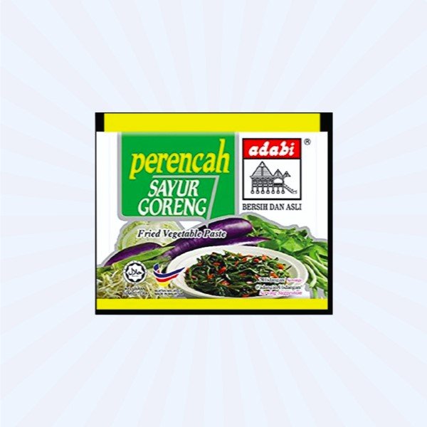 Perencah Sayur Goreng / Fried Vegetable Paste - 30gm